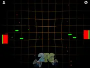Digital Clash Arena online game screenshot showing two stylized characters fighting in a futuristic digital environment