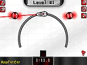 Play Lazer Cutter online game, free puzzle game on PlayArcadeHub, cutting block shapes with a laser