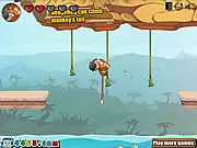Play Forest Buddy adventure online free game; monkey and hedgehog platformer puzzle game to defeat the Devil King