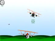 Air Dogfight free online arcade shooter, allied plane fighting enemy fighters, classic flying game