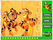Tigger Hidden Stars free online hidden object game featuring Disney's Tigger