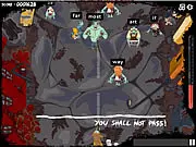 Massacre Street Word Puzzle Online game typing words to destroy bubbles and improve typing speed