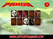 Kungfu Panda Card free online strategy game screenshot with Po and characters