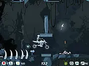 Play Devils Ride 2 free online game, extreme bike riding skills, collect coins on devil bike, stunt challenge game, PlayArcadeHub