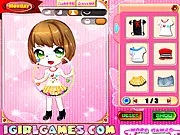 Play Amazing Sweet Lolita free online game. Dress up and apply makeup in the cute and frilly Sweet Lolita style.
