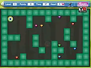 Play Smiley Way Heart Collection free online mind game. Collect all hearts, flowers, and the black and white coin before the timer runs out.