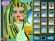 Cleo de Nile Hairstyles and Makeover free online Monster High game