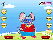 Play Cute Rat Animal Dressup free online. Help Abby the rat choose attractive and stylish clothes for her film shoot.
