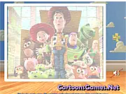 Toy Story Sort My Jigsaw free online game featuring Woody and Buzz Lightyear, classic puzzle gameplay