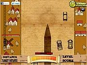 Screenshot of Vintage Car Race free online game, showing a classic car driving down a busy road, weaving between other cars, with a health bar visible