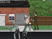 Play Segway of the Dead free online zombie survival game with upgrades