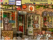 Close-up of a cluttered desk in the charming old post office from the free hidden object game Postal Mysteries