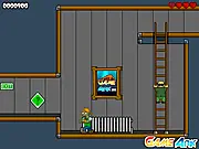 My Undead Neighbors free online game Mr Clumsy zombie haunted house key