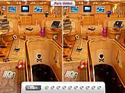 Rachel Tour Preparation 3 game screenshot - finding differences between two bright images online