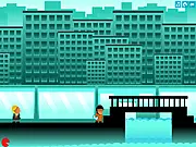 Play Undo The End free online puzzle game, use device to travel back in time, pass obstacles with temporal manipulation