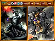 Play Dragon Similarities Game free online to find the identical object in two images