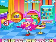 Play New Princess Bedroom Decor free online game, decorate cute girl Jenny's room with beautiful furniture, pretty bed and sofa
