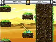 Clean Drop free online platform jumping game where the player must jump on platforms to avoid rising water