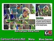 Buzz Lightyear Sliding Puzzle online game, play free image puzzle with Buzz Lightyear, challenging 5x5 grid puzzle game