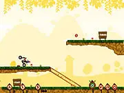 Play Mini Biker free online game, ride mini bike through path, activate missing path, strategy puzzle game