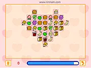 Fruit Connect Flash free online puzzle game on PlayArcadeHub - colorful grid of fruit tiles ready for matching and connecting