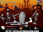 Kungfu Panda Skeleton King action game, play free online fighting game, Dragon Warrior fighting skeleton enemies, save world peace