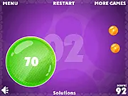 Big Bubble Pro free online fast-paced skill game growing a green bubble