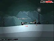 John Citizen II free action shooting game screenshot with the character shooting ball-like enemies in a dangerous environment