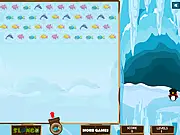 Penguin Brothers Match 3 Online Game Screenshot - Shoot and Match Fish Puzzle on PlayArcadeHub