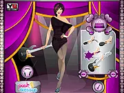Emo Scene Girl dress up game online free with rock outfits and hairstyles