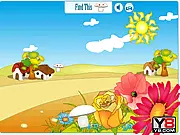 Find the Mushroom hidden object game, a free online observation and sharpness game for children on PlayArcadeHub