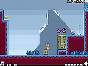 Recursion Platformer game screenshot, a free online mind-bending puzzle game with recursive mechanics on PlayArcadeHub