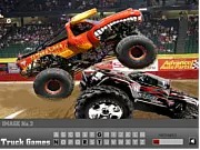 Play Monster Truck Hidden Alphabets free online game, find hidden letters in pictures of powerful monster trucks