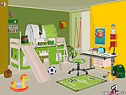 Design and decorate the Kids Playroom free online game on PlayArcadeHub