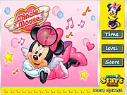 Play Minnie Mouse Hidden Star free online hidden object game, finding stars in a Disney image