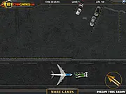 Move My Plane Parking game screenshot, a free online airport ground crew driving and plane moving simulation game on PlayArcadeHub