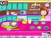 Play Bream Paper Cooking free online game, preparing delicious seafood 'bream paper' (en papillote) with step-by-step instructions.