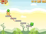 Angry Bird vs Green Pig free online physics puzzle game using special tools on PlayArcadeHub