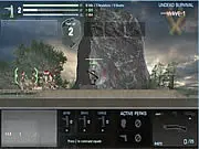 Deadswitch 2 action game screenshot showing intense top-down combat and survival gameplay. Play free online.