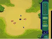 Screenshot of Last Tank Wars free online tank shooter game on PlayArcadeHub