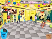 Art Lounge fashion designer game free online, stylish outfit creation, art gallery dress up PlayArcadeHub