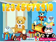 How Many Teddy Bears free online observation game for kids counting hidden teddy bears