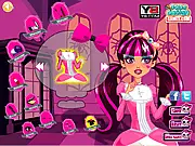 Play Monster High Ghoul Draculaura free online dress-up and makeover game