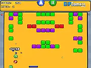 Blokk Party free online breakout game screenshot, dubstep music game, paddle and ball action on PlayArcadeHub