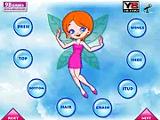 Little Fairy Dressup free online fantasy game with wings and fashion