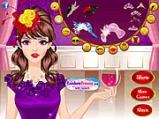 Play Cocktail Party Makeover free online fashion game, elegant makeup, chic hair, stylish dress up