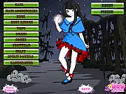 Play Akari Anime Warrior free online dress up game with two different fashion styles