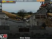 Screenshot of Insane Truckers racing game, free online truck driving competition, extreme racing against rivals