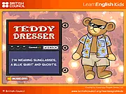 Teddy Dresser free online bear dress up and fashion game