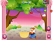 Screenshot of Snow White Princess: Modern Makeover dress-up game showing the princess character in a fashionable outfit.